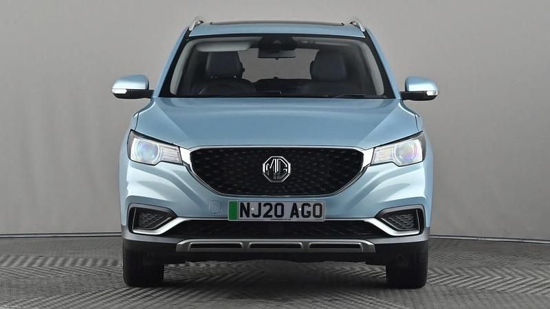 Used MG ZS Exclusive 105 kW (143 HP) 2020 Blue SUV