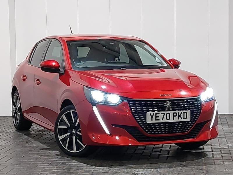 Used Peugeot 208 Allure Premium 100 HP (73 kW) 2020 Red Hatchback