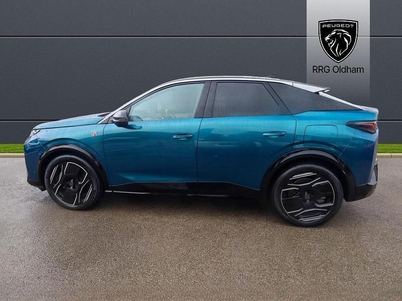 Blue Used 2024 Peugeot e-3008 GTi SUV | £26,495 - Image 1/4