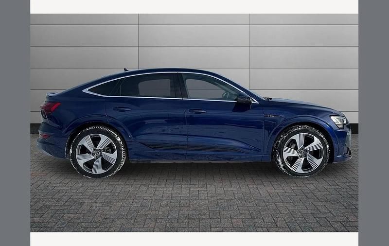 Used Audi e-tron Sportback S-Line 230 kW (313 HP) 2021 Blue SUV