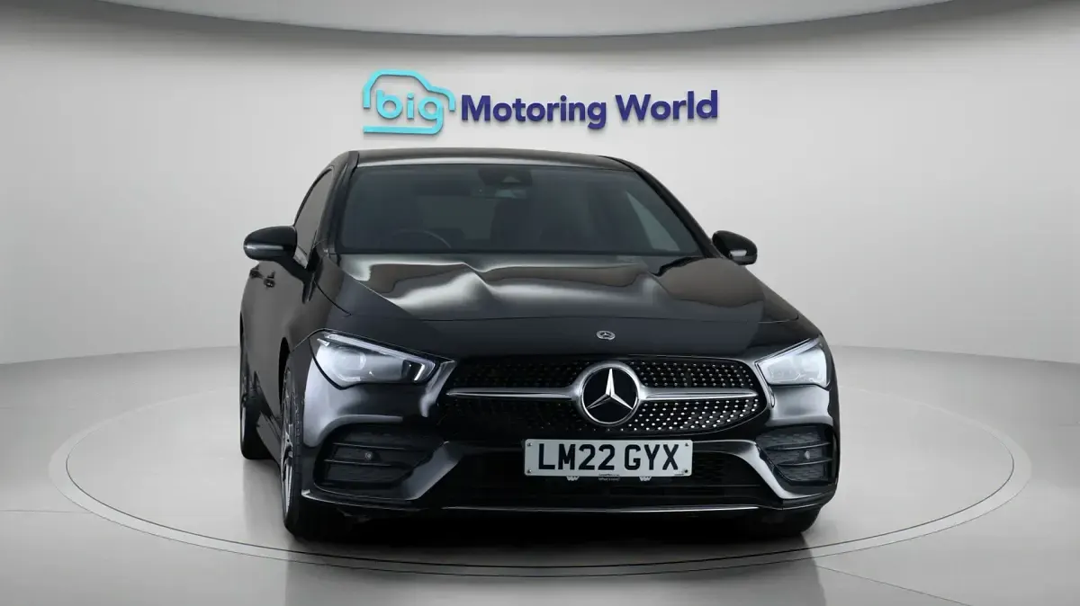 Used Mercedes CLA200 Shooting Brake AMG line 163 HP (119 kW) 2022 Black Estate
