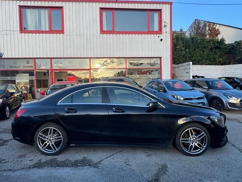 Used Mercedes CLA180 AMG line 122 HP (89 kW) 2018 Black Sedan