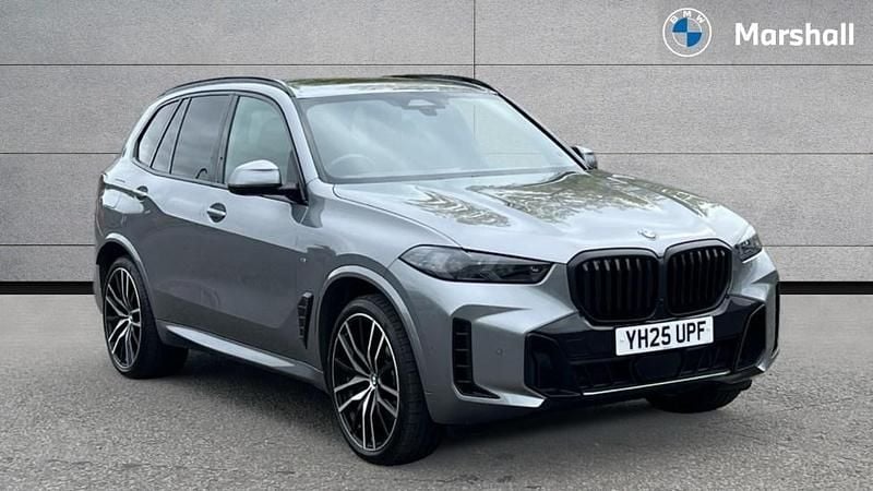 Grey Used 2025 BMW X5 M Sport SUV | £71,612 - Image 1/4