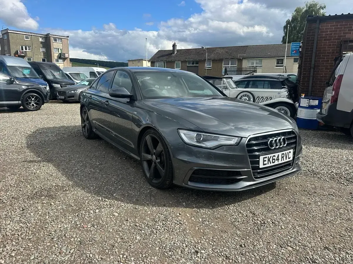 Used Audi A6 Black Edition 187 HP (137 kW) 2014 Grey Sedan