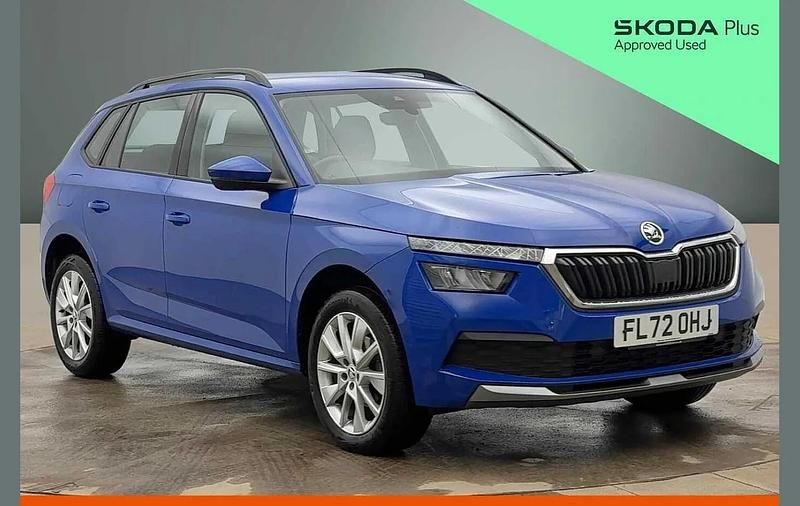 Used Skoda Kamiq SE 115 HP (84 kW) 2022 Blue SUV