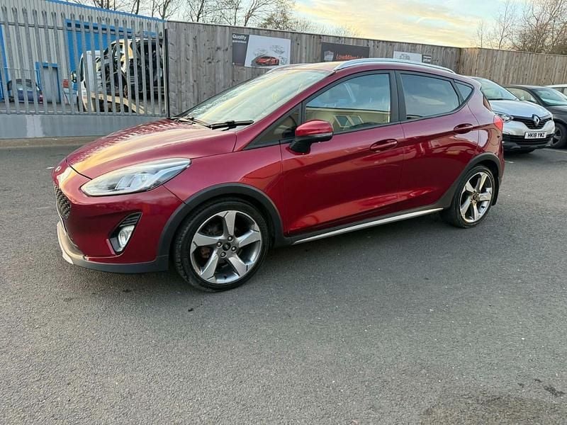 Used Ford Fiesta Active X 2019 Red Hatchback
