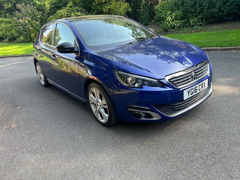 Blue Used 2016 Peugeot 308 GT-line Hatchback | £5,695 (Good price) - Image 1/4