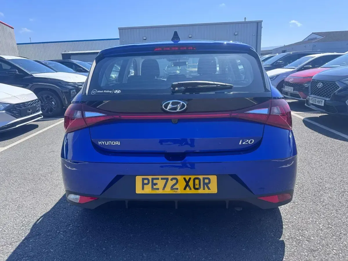 Used Hyundai i20 SE 100 HP (73 kW) 2022 Blue Hatchback