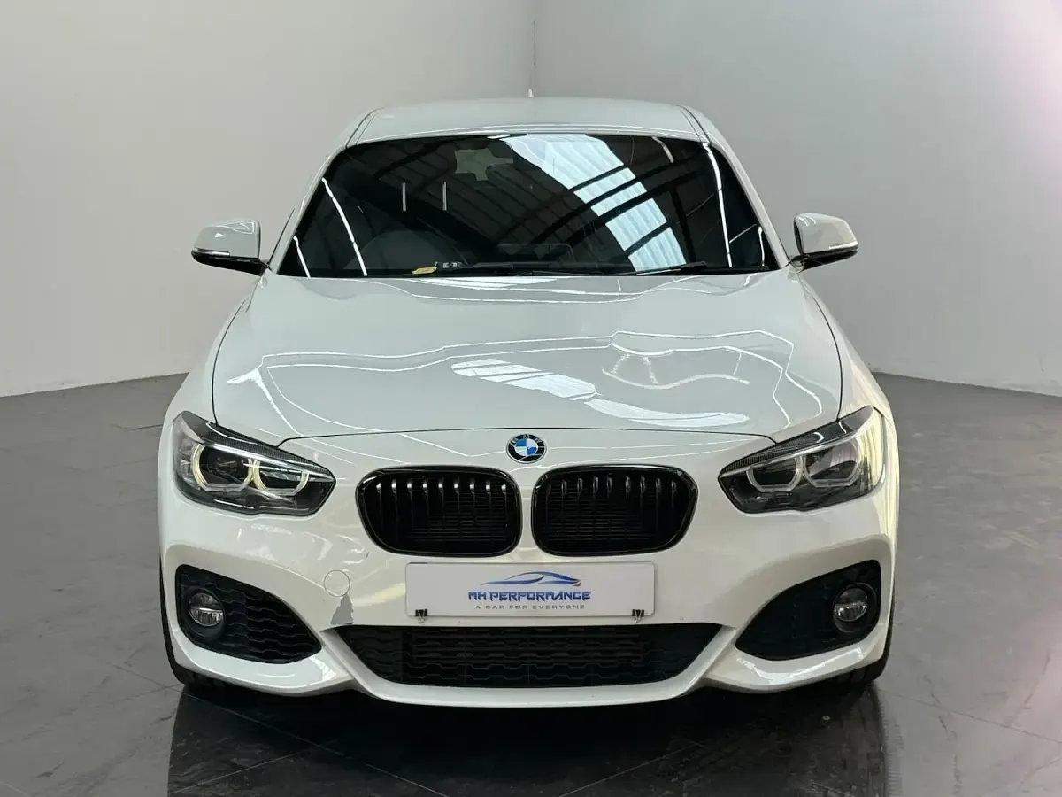 Used BMW 118 M Sport 134 HP (98 kW) 2017 White Hatchback