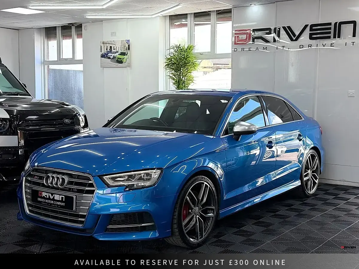 Used Audi A3 Comfort 310 HP (228 kW) 2017 Blue Sedan