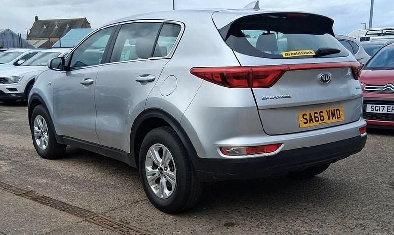 Used Kia Sportage 114 HP (83 kW) 2016 Silver SUV
