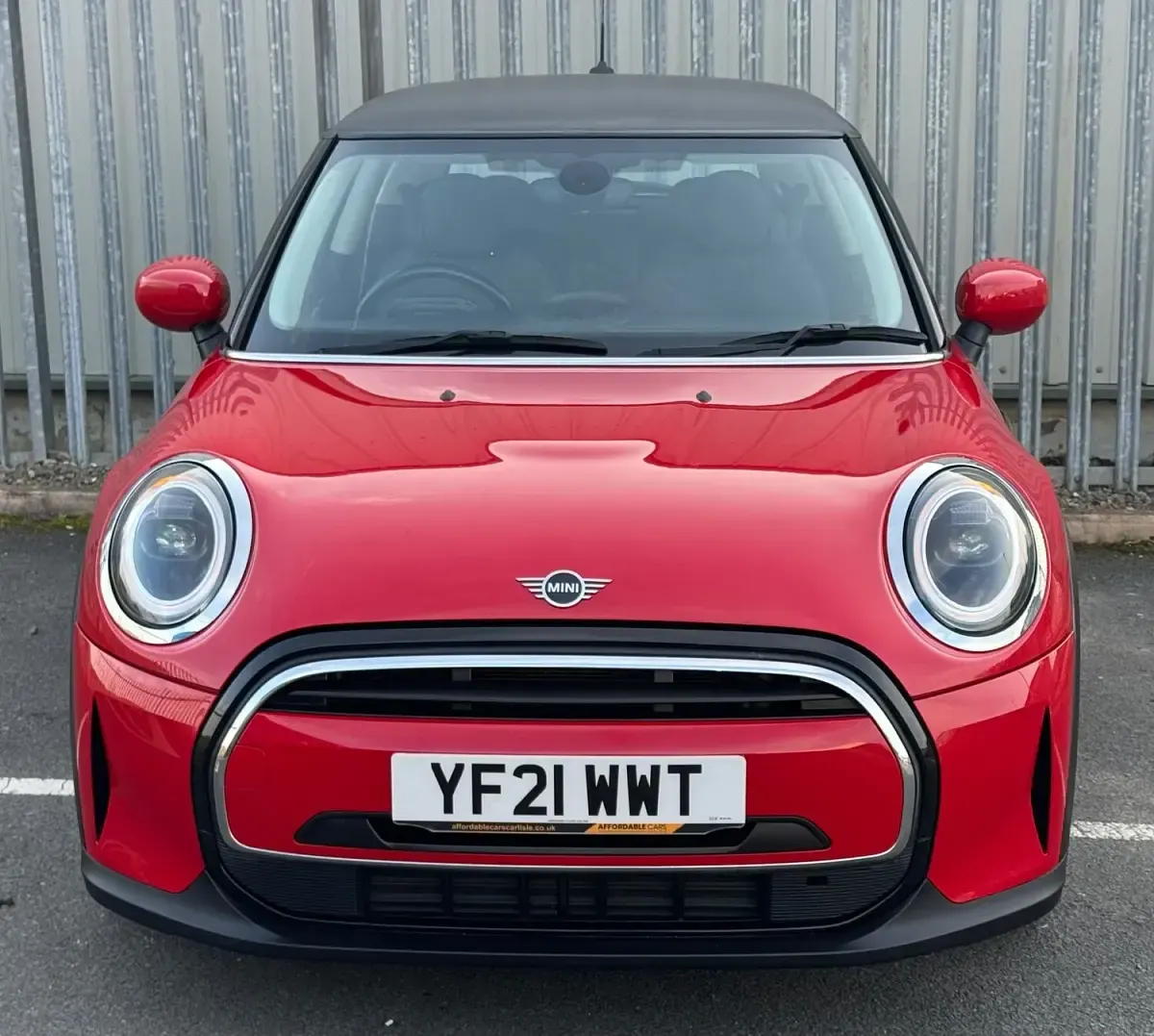 Used Mini Cooper Classic 2021 Red Hatchback