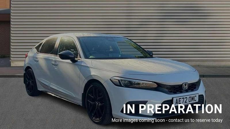 White Used 2022 Honda Civic Sport Hatchback | £23,750 (Fair price) - Image 1/4