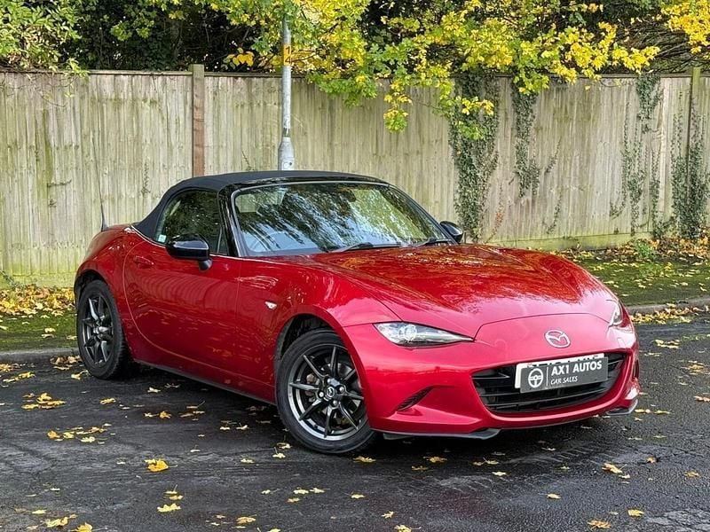 Red Used 2016 Mazda MX5 Inclusive Cabriolet | £8,750 (Fair price) - Image 1/4