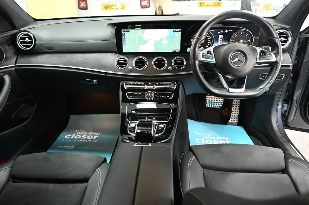 Used Mercedes E350 AMG line 2017 Grey Sedan
