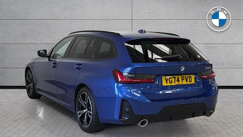 Used BMW 330e M Sport 288 HP (211 kW) 2024 Blue Estate