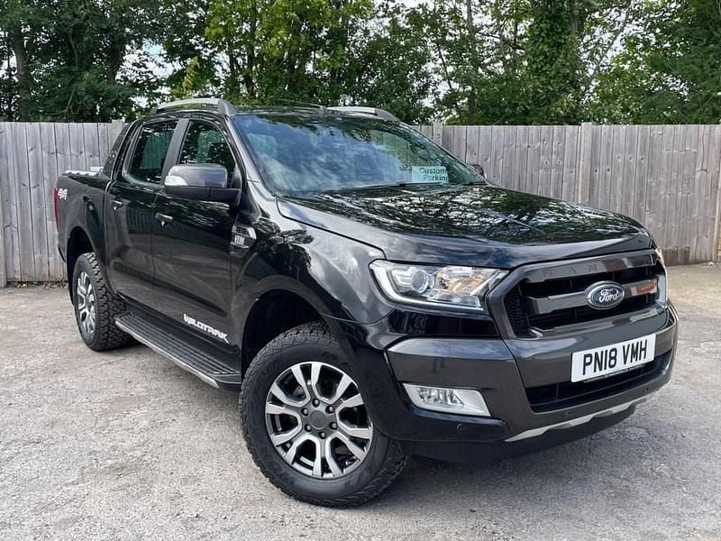Black Used 2018 Ford Ranger Wildtrack Pickup | £18,495 (Super price) - Image 1/4
