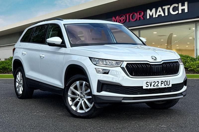 White Used 2022 Skoda Kodiaq SE SUV | £25,497 (Fair price) - Image 1/4