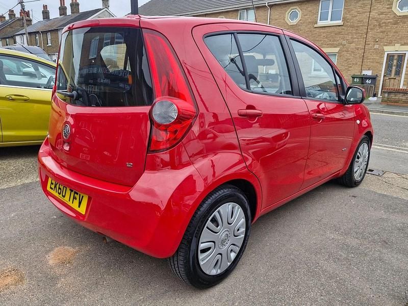 Second-hand Vauxhall Agila Club 85 CP (62 kW) 2010 Roșu Monovolum