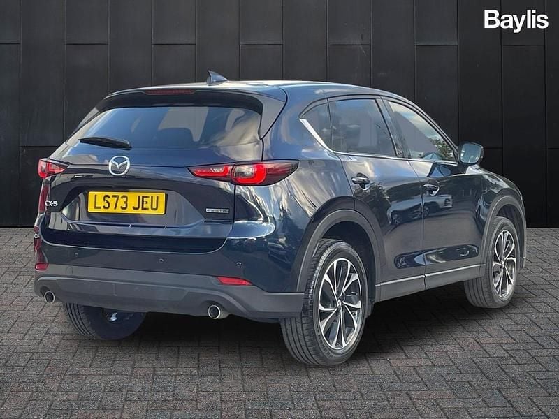 Blue Used 2023 Mazda CX-5 Exclusive-Line SUV | £19,899 (Fair price) - Image 1/2