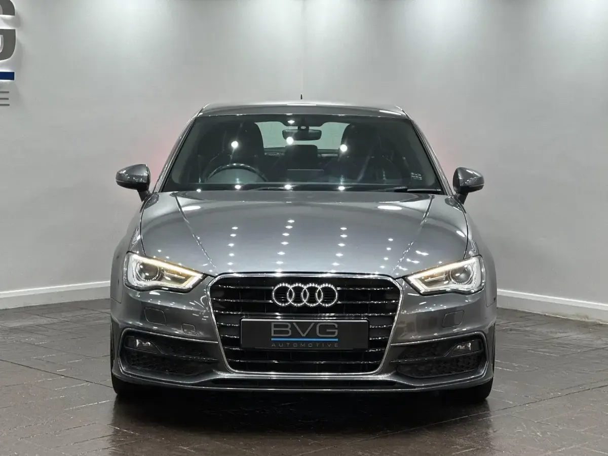 Used Audi A3 S-Line 184 HP (135 kW) 2016 Grey Hatchback