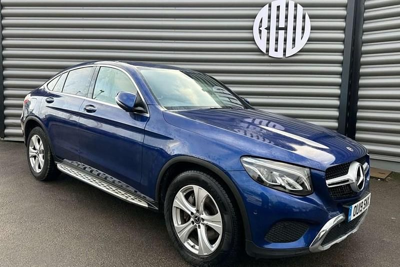 Used Mercedes GLC220 Premium 2019 Blue Coupe