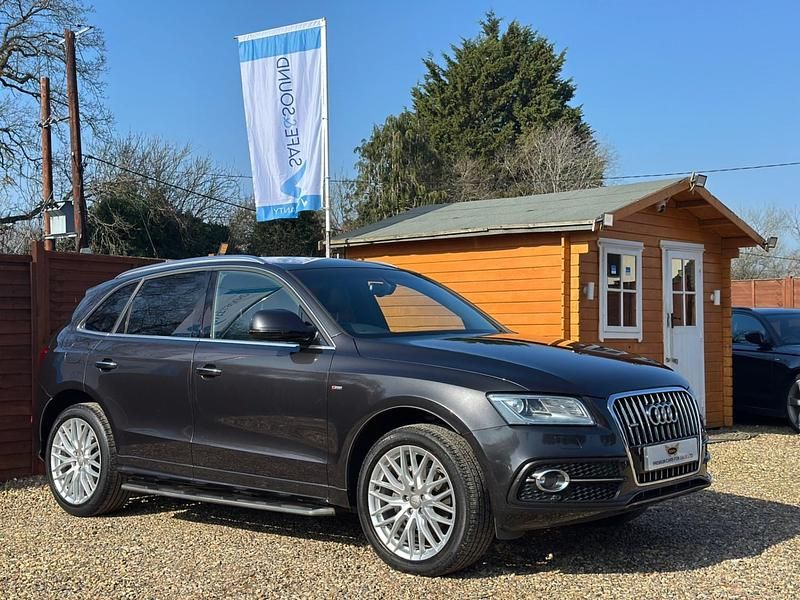 Begagnad Audi Q5 S-line plus 190 HK (139 kW) 2015 Grå SUV