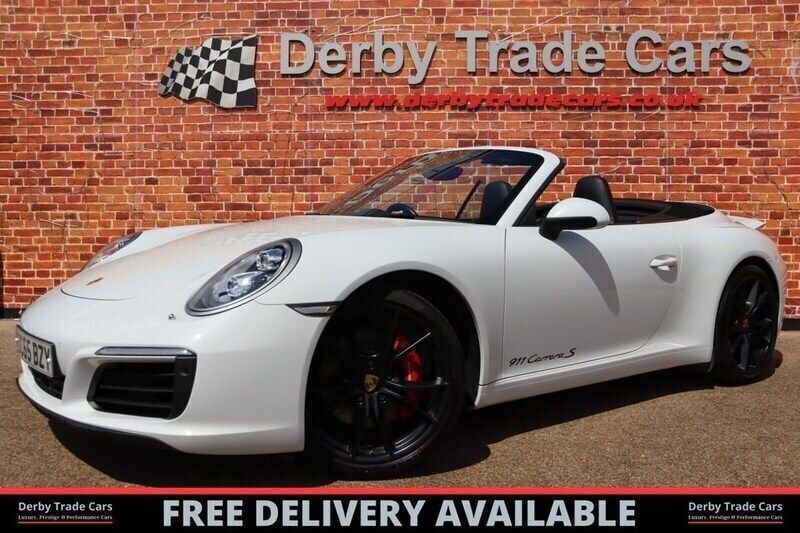 White Used 2015 Porsche 911 Carrera S Cabriolet Cabriolet | £59,990 - Image 1/4