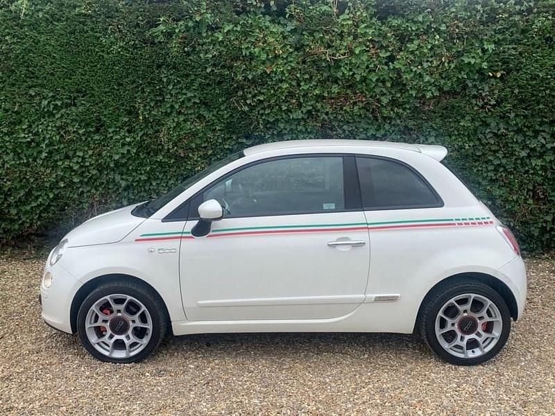 Used Fiat 500 Sport 99 HP (72 kW) 2010 White Hatchback