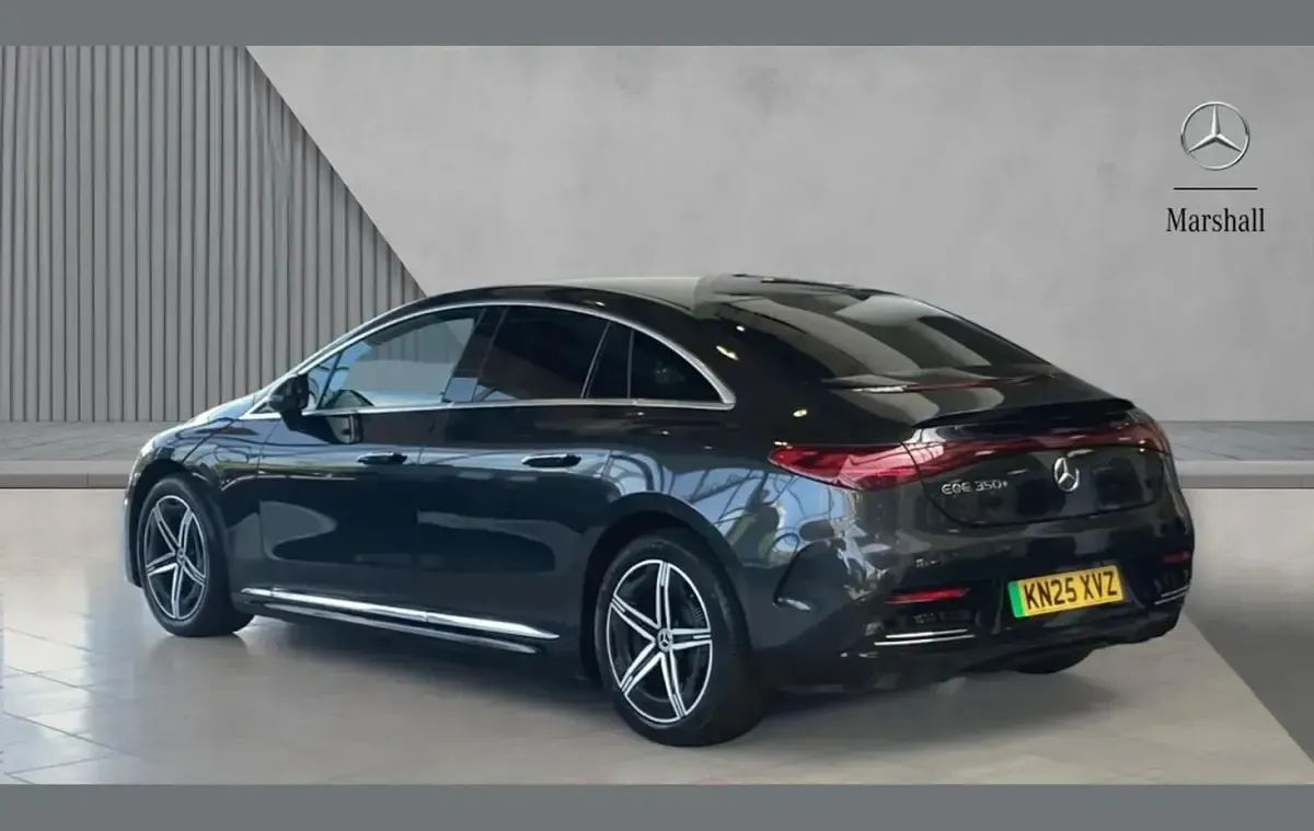 Used Mercedes EQE350 AMG line 214 kW (292 HP) 2025 Metallic paint graphite grey Sedan