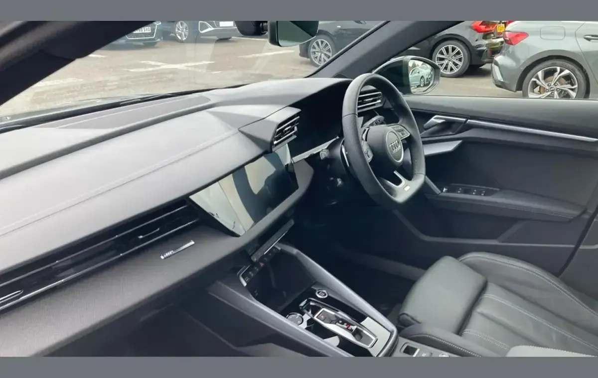 Used Audi A3 Black Edition 147 HP (108 kW) 2025 Grey Sedan