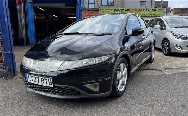 Black Used 2007 Honda Civic ES Hatchback | £2,950 (Good price) - Image 1/1