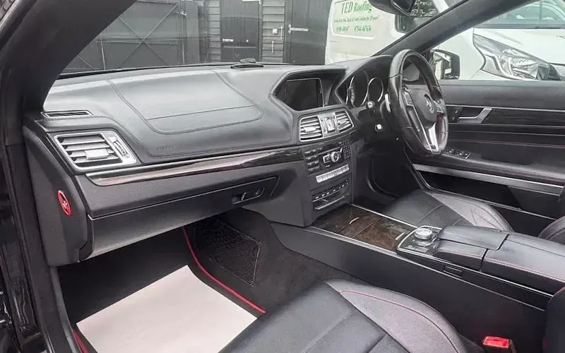 Used Mercedes E400 AMG 333 HP (244 kW) 2014 Black Cabriolet