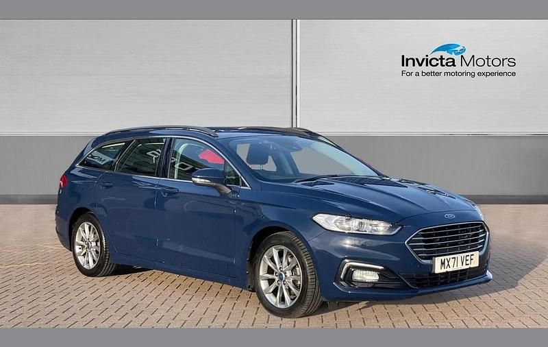 Blue Used 2021 Ford Mondeo Zetec Estate | £19,750 (Expensive) - Image 1/4