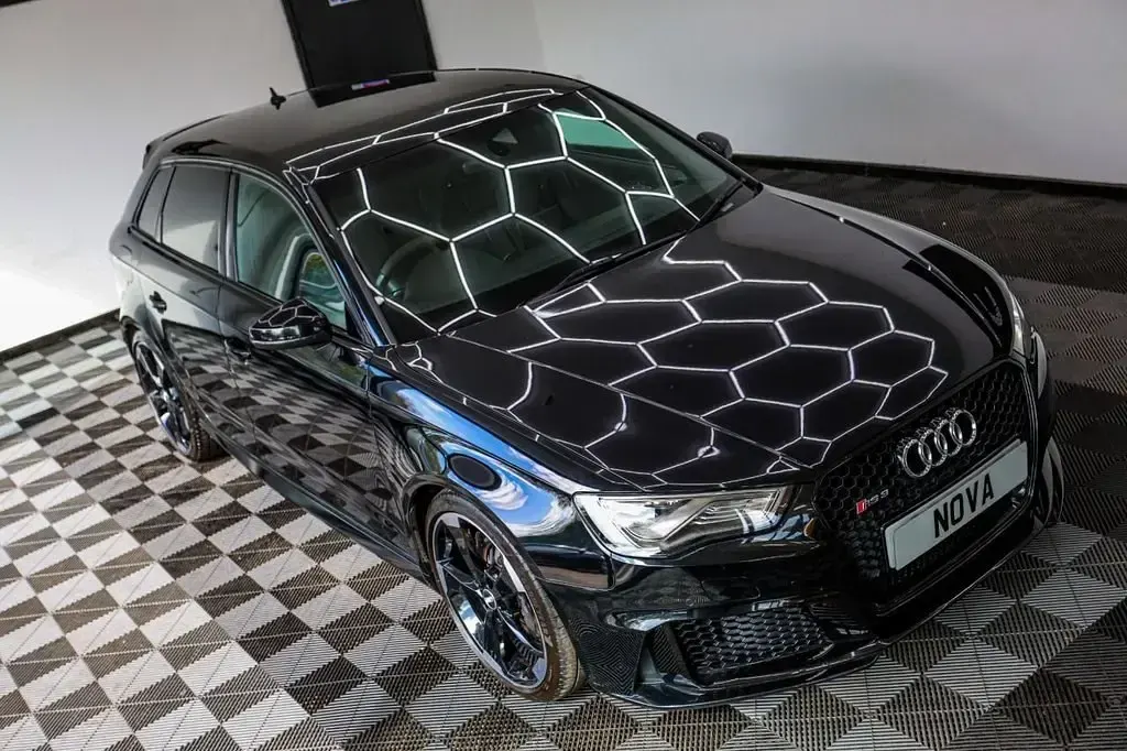 Używany Audi RS3 Advanced 367 KM (269 kW) 2016 Czarny Sedan/Limuzyna