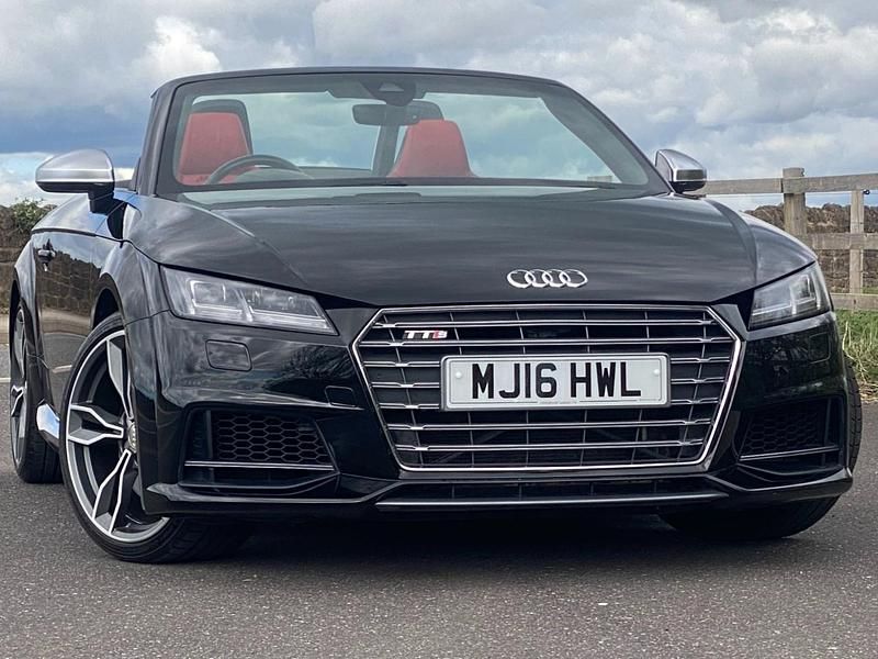 Used Audi TTS Comfort 305 HP (224 kW) 2016 Brilliant black Cabriolet