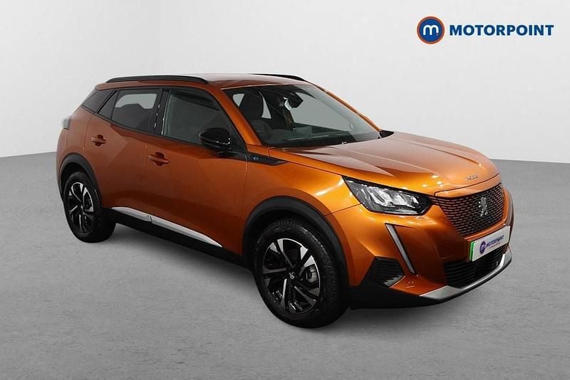 Used Peugeot e-2008 Allure+ 100 kW (136 HP) 2023 Orange SUV