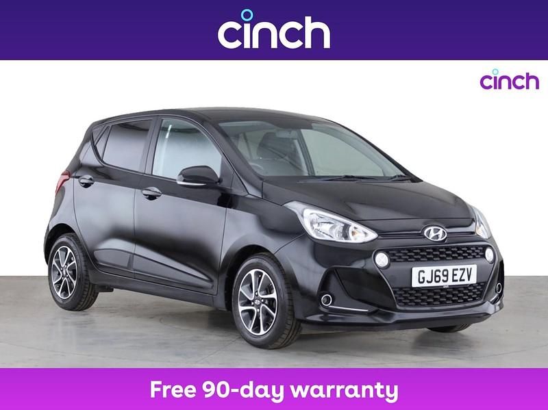 Black Used 2019 Hyundai i10 Premium Hatchback | £7,999 (Fair price) - Image 1/3