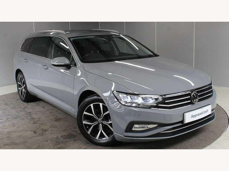 Grey Used 2022 VW Passat SEL Estate | £26,295 (Expensive) - Image 1/4