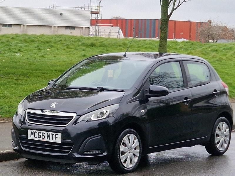 Used Peugeot 108 Active 2017 Black Hatchback