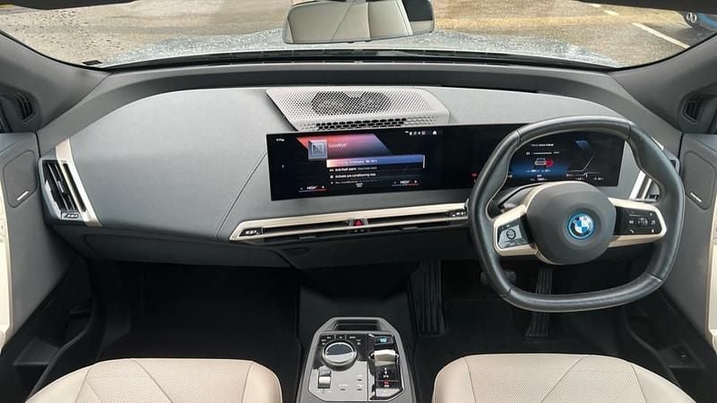 Used BMW iX Sport Line 239 kW (326 HP) 2022 Oxide grey SUV