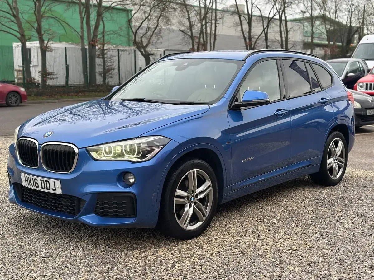 Used BMW X1 M Sport 150 HP (110 kW) 2016 Blue SUV