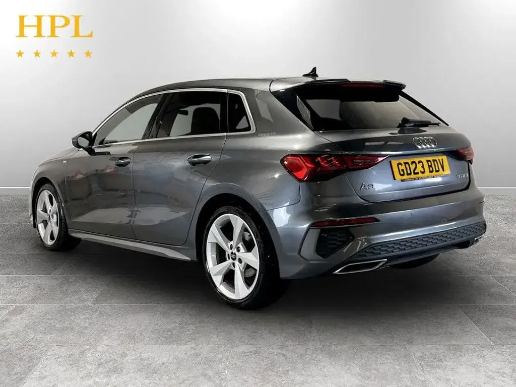 Used Audi A3 Sportback S-Line 150 HP (110 kW) 2023 Grey Hatchback