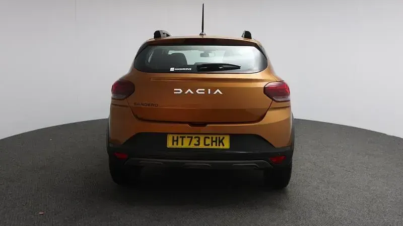 Used Dacia Sandero Expression 100 HP (73 kW) 2023 Orange Hatchback