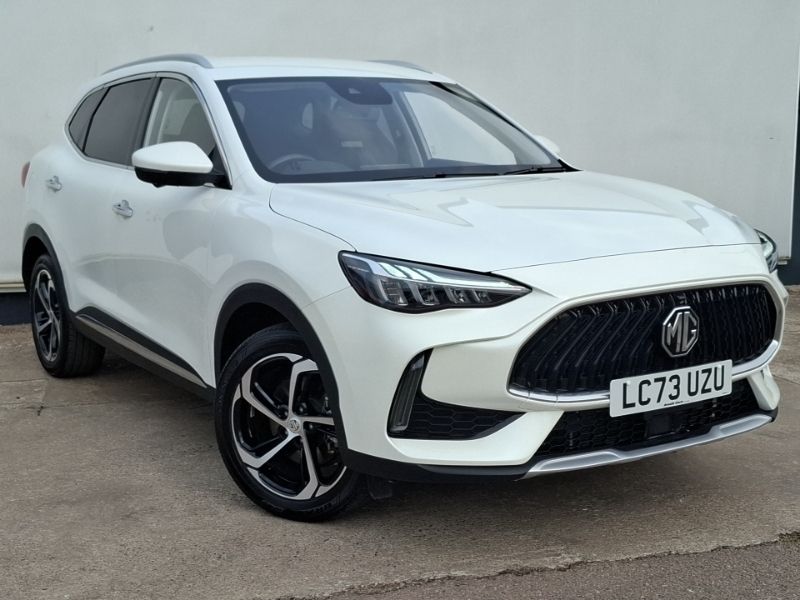 White Used 2023 MG HS Trophy SUV | £18,998 (Fair price) - Image 1/4