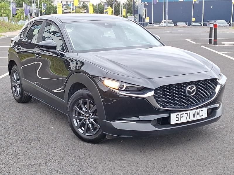 Black Used 2022 Mazda CX-30 SUV | £15,298 (Good price) - Image 1/4