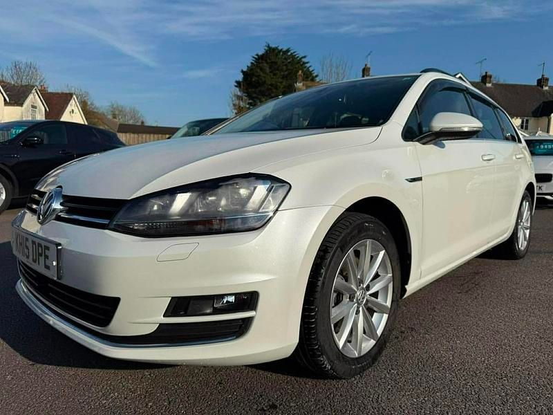 Used VW Golf VII S 2015 White Estate