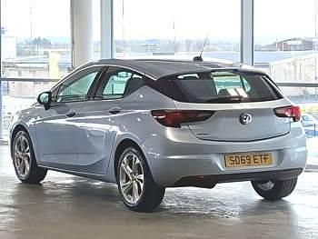 Used Vauxhall Astra SRi 150 HP (110 kW) 2019 Silver Hatchback