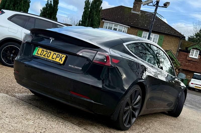 Used Tesla Model 3 Performance 461 kW (627 HP) 2020 Black Sedan