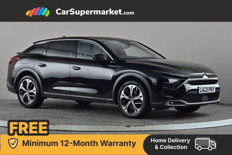 Black Used 2023 Citroën C5 X PureTech Estate | £13,497 (Good price) - Image 1/4